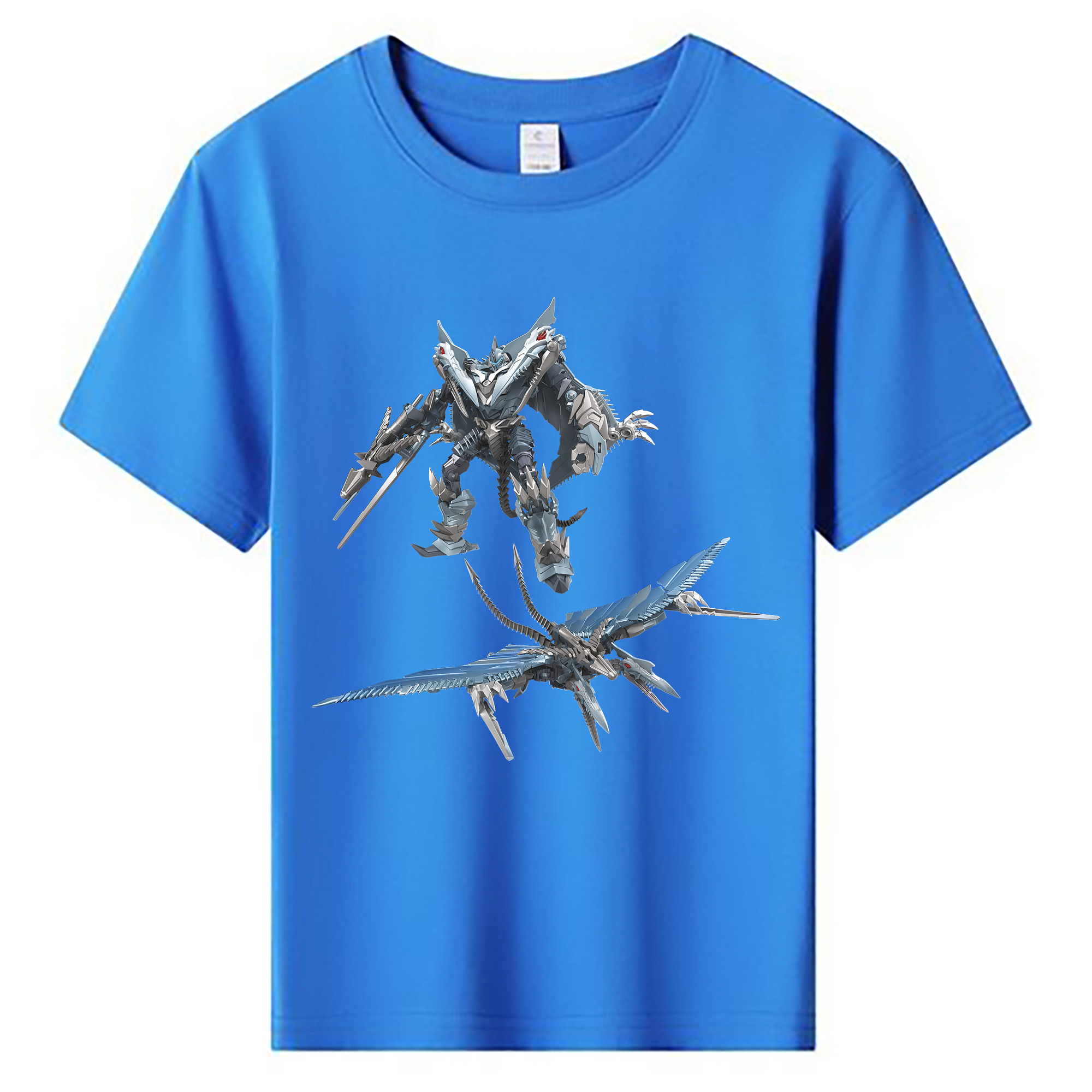 （画像用） Transformers トランスフォーマー 綿100％キッズTシャツ（フロントプリント）